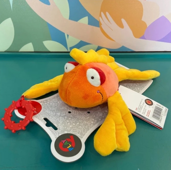 Мягкая игрушка Sigikid Золотая рыбка, желтый (42942/37005) - Pampik - 2