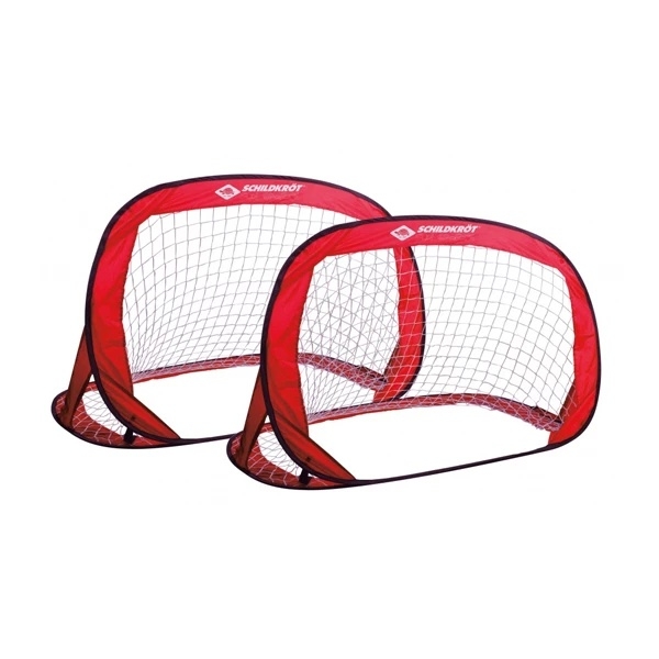 Ворота для футболу Schildkrot, складні, 120х80 см, червоний (970988/23236) - Pampik