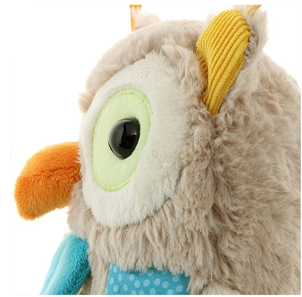 М'яка розвиваюча іграшка Sigikid Сова (42185/38281) - Pampik - 4