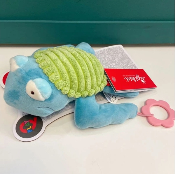 М'яка іграшка Sigikid Черепаха, блакитний (42963/37006) - Pampik - 3