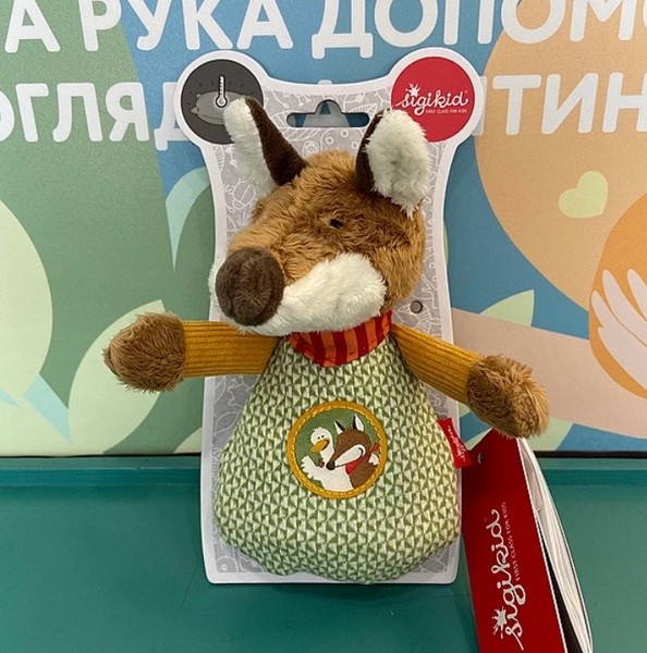 Мягкая игрушка-грелка Sigikid Лисичка (39385/37004) - Pampik - 3