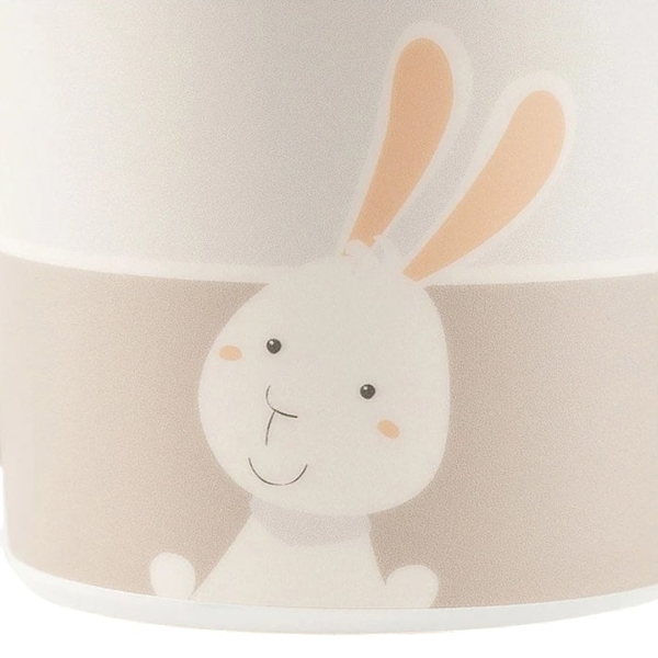 Чашка поилка пластмассовая Sigikid Зайчонок, бежевый (25401/38286) - Pampik - 4