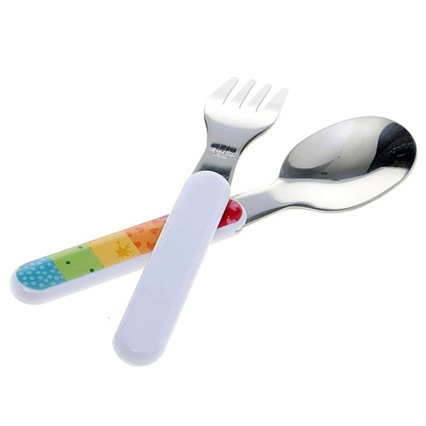 Набор столовых приборов Sigikid ложка и вилка, яркий (24870/37025) - Pampik - 2