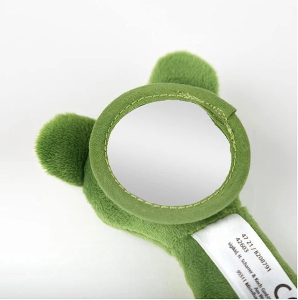 Мягкая погремушка Sigikid Жабка, зеленый (42603/37003) - Pampik - 4