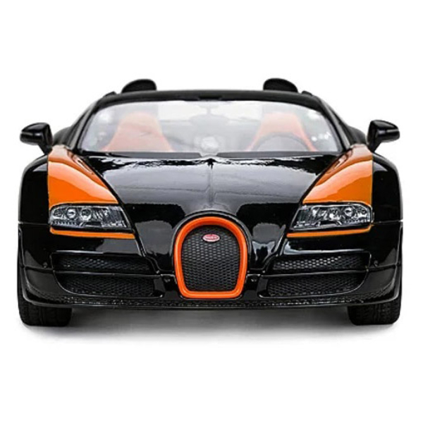 Радиоуправляемая машина Rastar Bugatti, 30 см, черный (70400/33214) - Pampik - 4