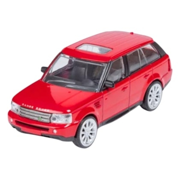Машинка Rastar Range Rover Sport, метал, 11 см, червоний (36600/33191) - Pampik