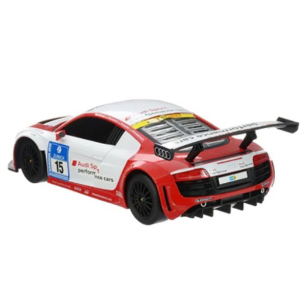 Радіокерована машина Rastar Audi, 25 см, білий 53610/33216) - Pampik - 2