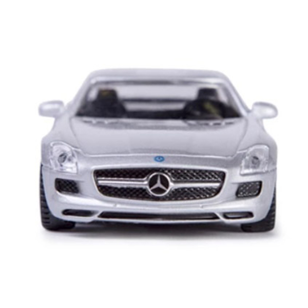 Машинка Rastar Mercedes SLS, метал, 11 см, сріблястий (58100/33192) - Pampik - 3