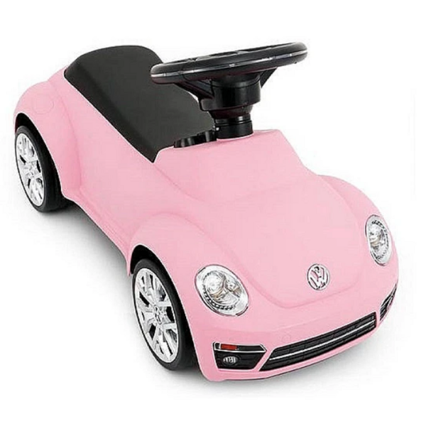 Каталка Rastar Машина Beetle LED, рожевий (85700/33185) - Pampik - 4
