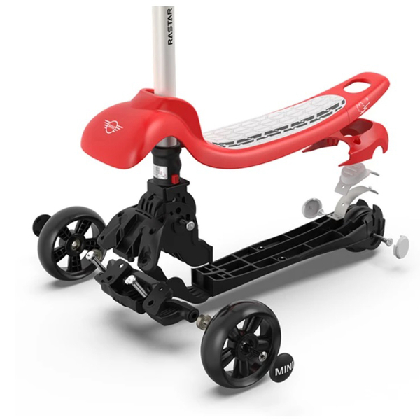 Самокат Rastar LED Mini 3+, до 50 кг, червоний (83800/36673) - Pampik - 3