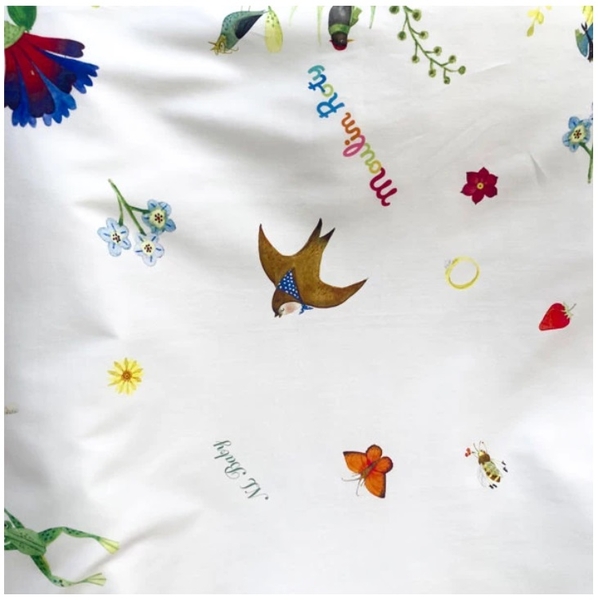 Комплект постельного белья Moulin Roty NL Baby, 140х100 см, хлопок (33143) - Pampik - 2