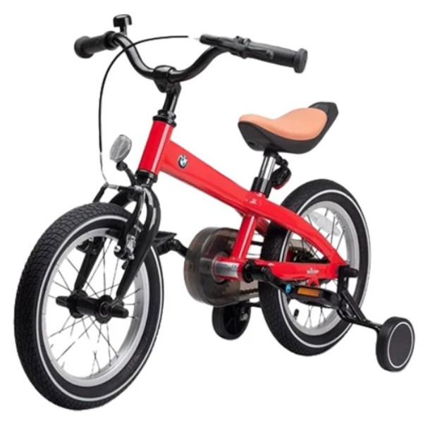 Велосипед двоколісний Rastar BMW, з допоміжними колесами, 4+, до 45 кг, червоний (RSZ1607RR/37844) - Pampik