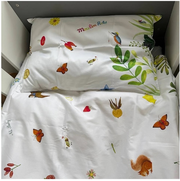 Комплект постельного белья Moulin Roty NL Baby, 140х100 см, хлопок (33143) - Pampik - 3