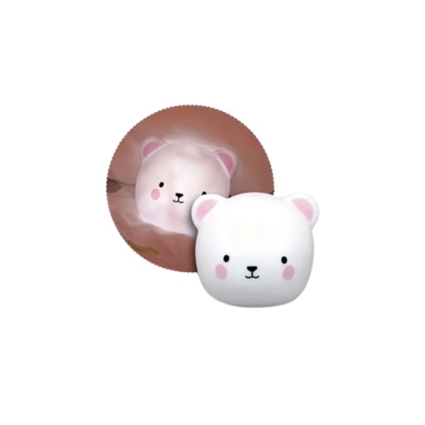 Нічник світлодіодний Reer LumiLu Ведмедик, 9.1х6.8х12.3 см, білий (52210/33156) - Pampik