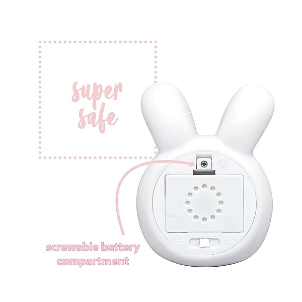 Ночник светодиодный Reer LumiLu Зайчик, 9.1х6.8х12.3 см, белый (52200/33155) - Pampik - 6