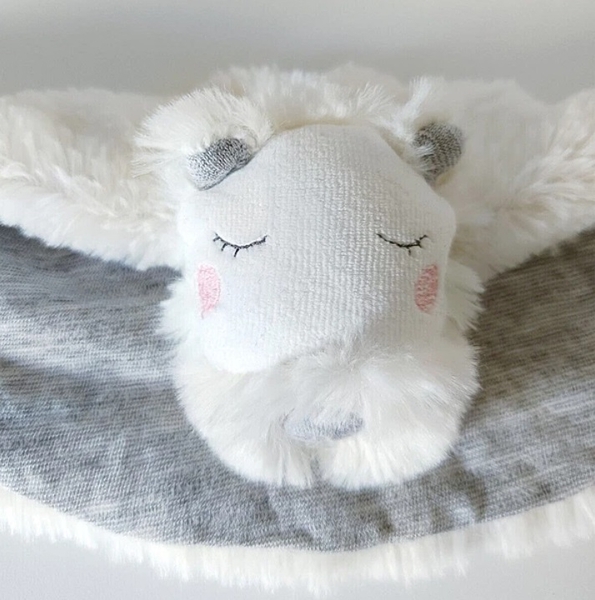 Мягкая игрушка Moulin Roty Комфортер, белый (663018/22138) - Pampik - 3