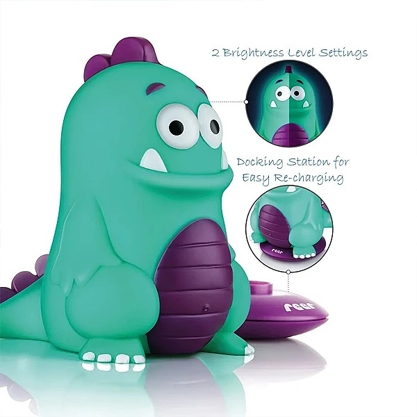 Ночник Reer Дракончик, большой, зеленый (52042/13372) - Pampik - 3