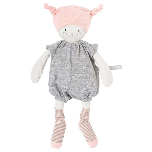 Іграшка м'яка музична Moulin Roty Кіт (663041/20270) - Pampik