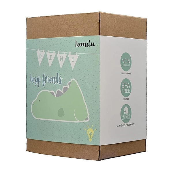 Нічник світлодіодний Reer LumiLu, 16.4х9.3х8.2 см, зелений (52223/33156) - Pampik - 4