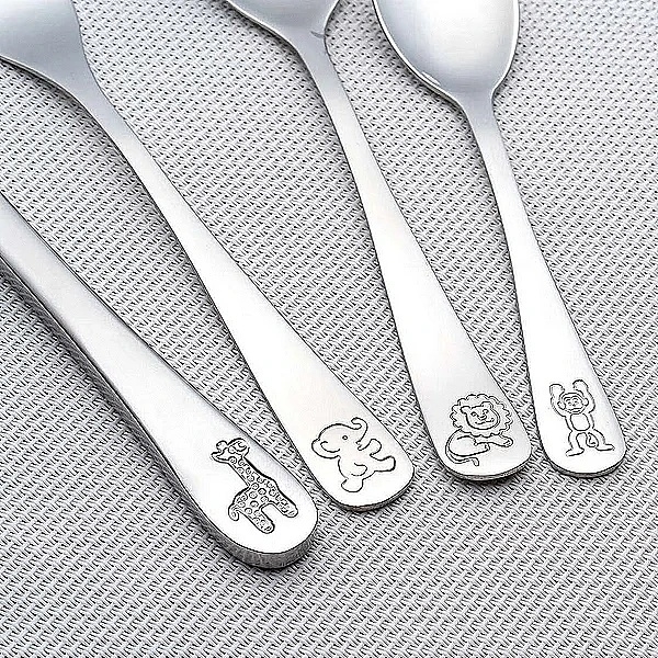 Дитячий набір столових приборів Reer, 4 шт. (22238/24764) - Pampik - 4