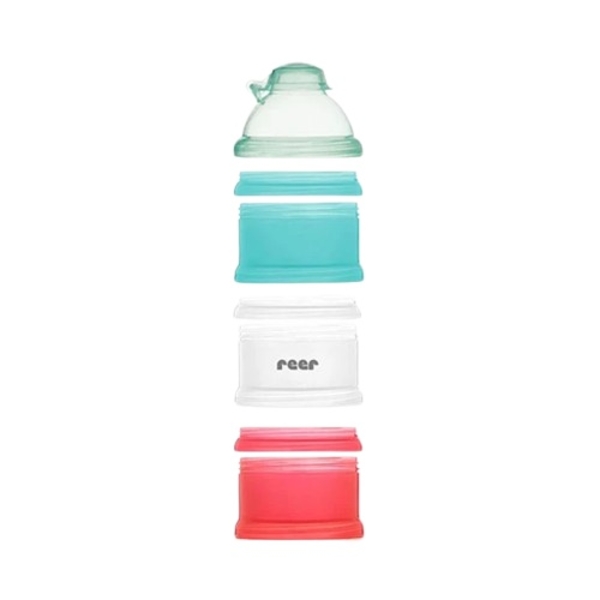 Контейнер для сухої суміші Reer, 3 відсіки, різнокольоровий (21012/32651) - Pampik