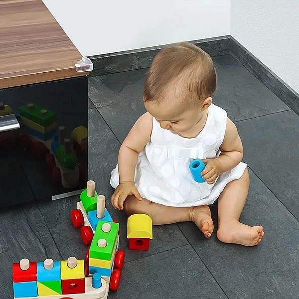 Защита углов универсальная Reer, 4 шт., прозрачный (4904/9838) - Pampik - 6