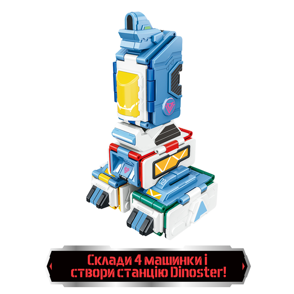 Машинка-трансформер 2 в 1 Dinoster, в асортименті (EU636310R) - Pampik - 10