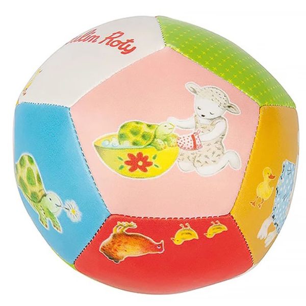 Мягкая игрушка Moulin Roty Мяч маленький (644510/7588) - Pampik