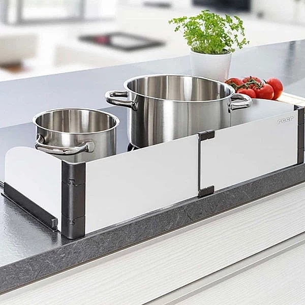 Захисний бар'єр на плиту Reer SimplySafe, білий (20030/24758) - Pampik - 3