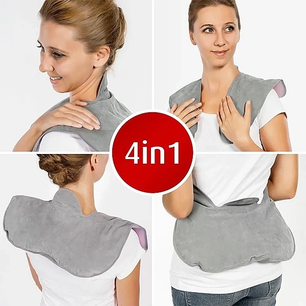 Грілка для шиї та плечей Reer MommyLine, сірий (88151/27908) - Pampik - 5