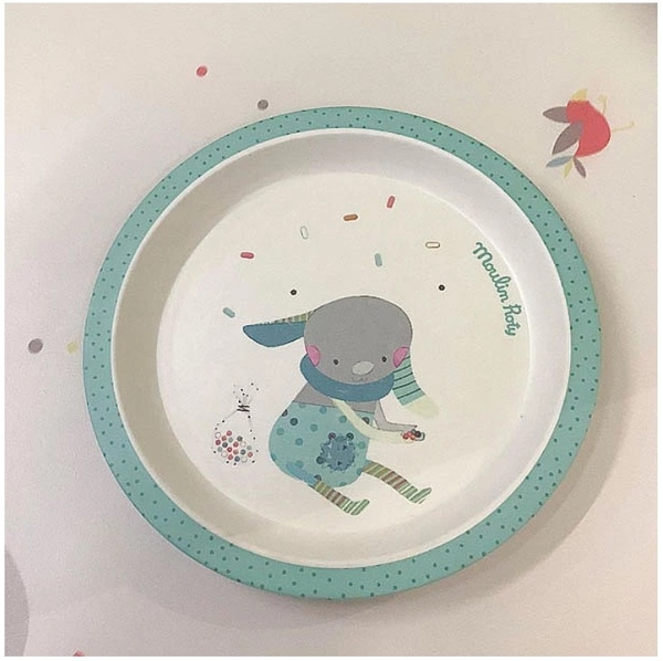 Тарілка плоска Moulin Roty, блакитний (665239/29767) - Pampik - 2