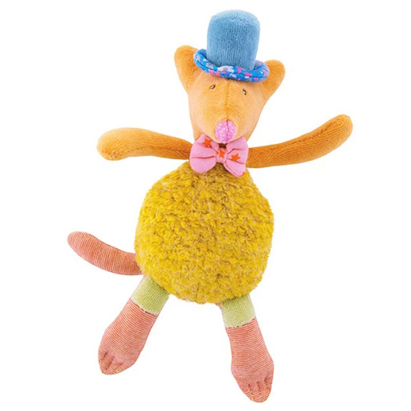 Погремушка мягкая Moulin Roty Лиса (662002/14391) - Pampik