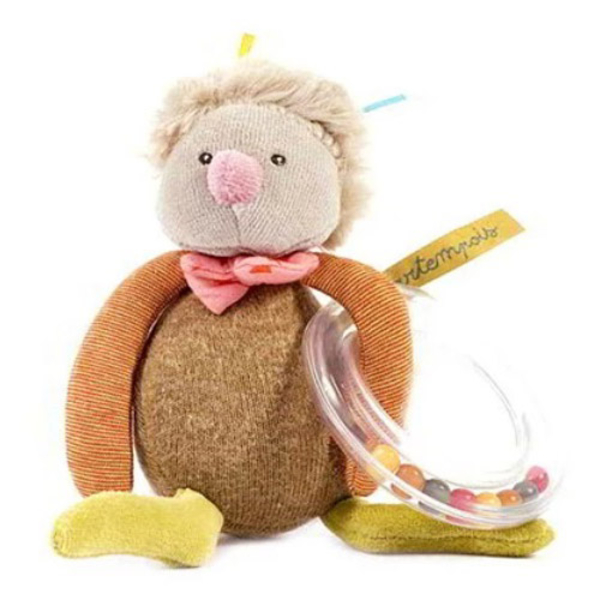 Погремушка мягкая-кольцо Moulin Roty Курча (662004/14393) - Pampik