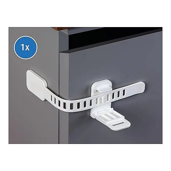 Набір замків Reer для безпеки малюка, 15 шт., білий (77012/23623) - Pampik - 4