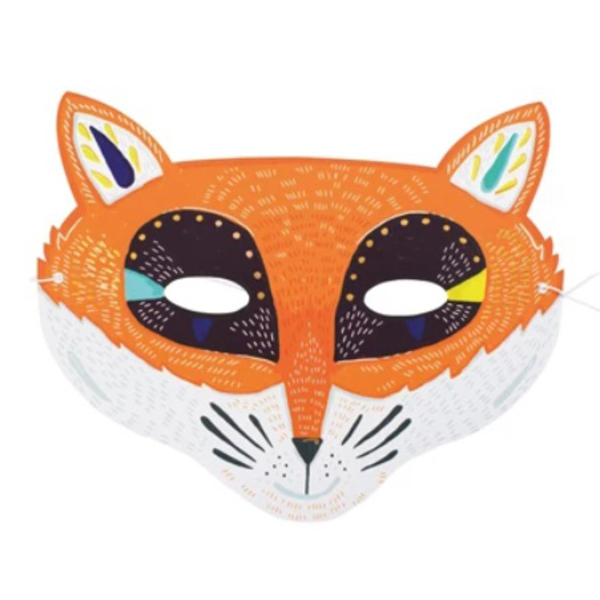 Набір маскарадних масок Moulin Roty, 6 шт. (642775/35155) - Pampik - 5