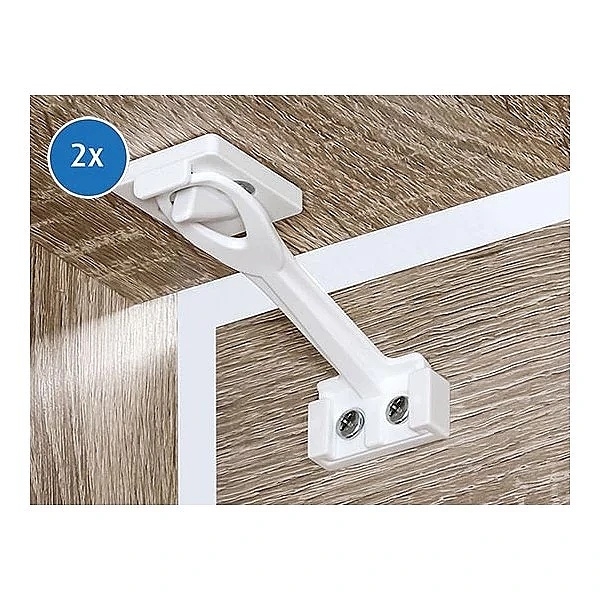 Набір замків Reer для безпеки малюка, 15 шт., білий (77012/23623) - Pampik - 5