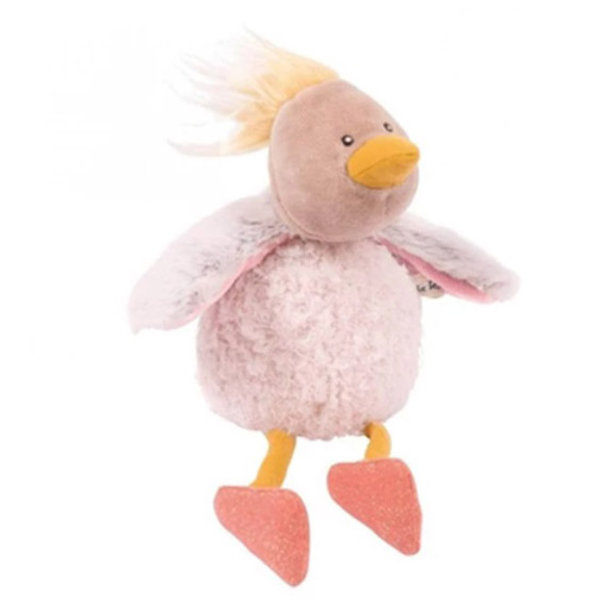 Игрушка мягкая Moulin Roty Страус, розовый (642716/35231) - Pampik