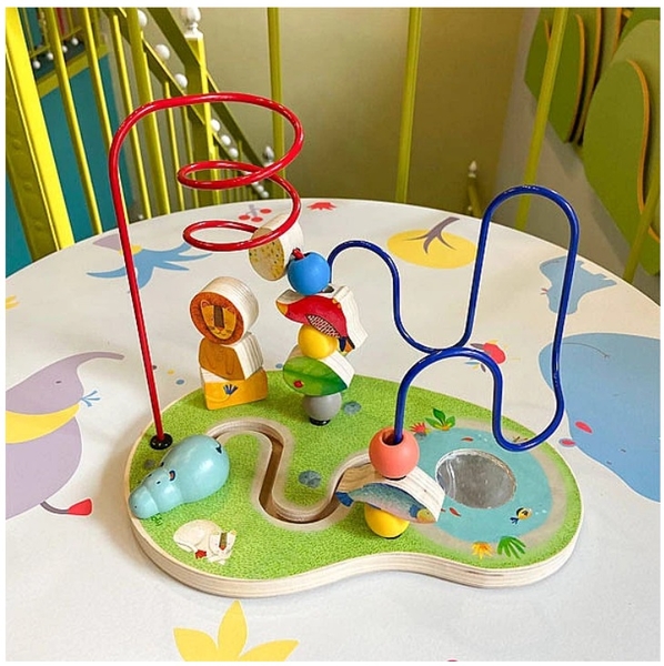 Игрушка деревянная Moulin Roty Лабиринт (658316/22211) - Pampik - 2