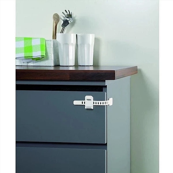 Замок багатофункціональний Reer, 3 шт., білий (72020/24757) - Pampik - 5