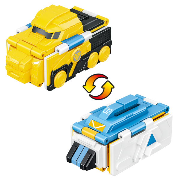 Машинка-трансформер 2 в 1 Dinoster, в асортименті (EU636310R) - Pampik - 2