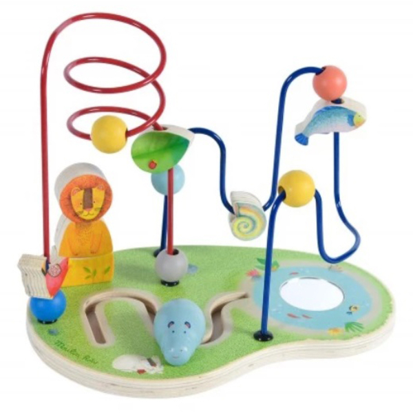 Игрушка деревянная Moulin Roty Лабиринт (658316/22211) - Pampik