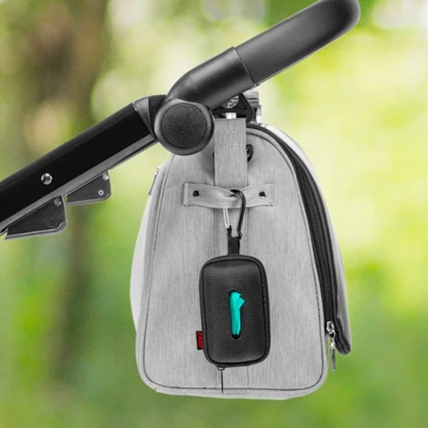 Чохол із пакетами для використаних підгузків Reer, ароматизовані, сірий (85011/29994) - Pampik - 5