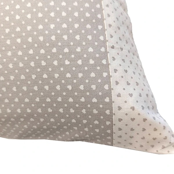 Наволочка NL Baby, 40х60 см, 2 шт., сіро-білий (823+830 /37877) - Pampik - 3