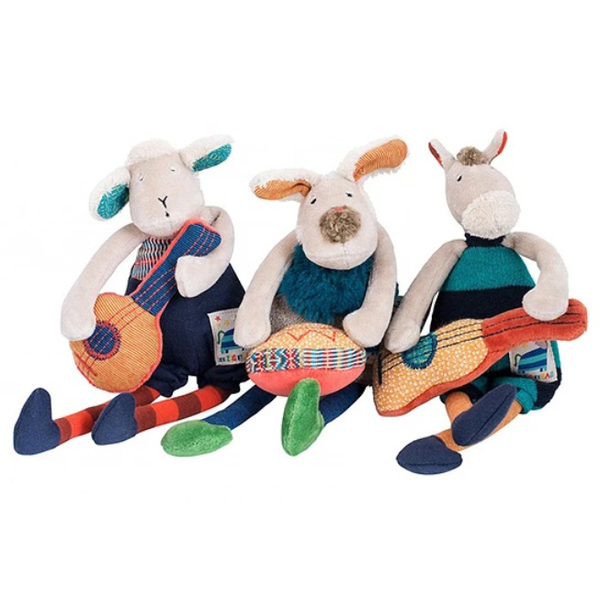 Погремушка мягкая Moulin Roty, 1 шт. в ассортименте (659060/20433) - Pampik