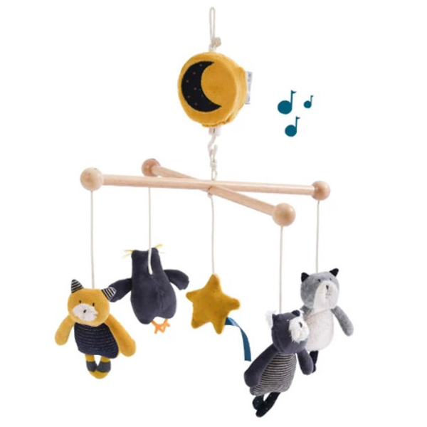 Мобіль м'який музичний Moulin Roty (666056/38408) - Pampik