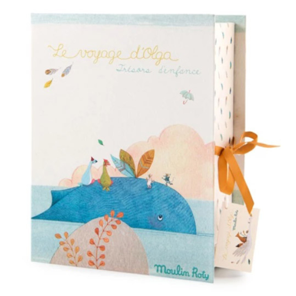 Коробка для аксесуарів новонародженого Moulin Roty, бірюзовий (714115/28850) - Pampik