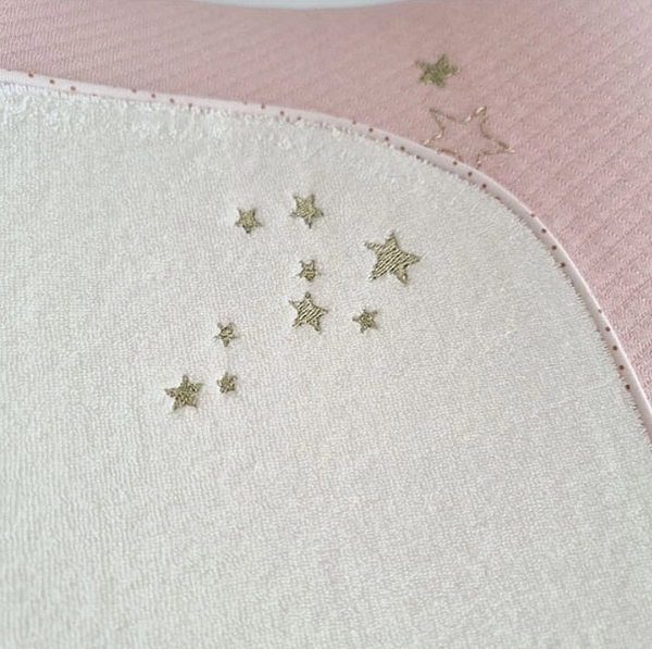 Матрас пеленальный Moulin Roty, 44х70 см, розовый (664190/33286) - Pampik - 4