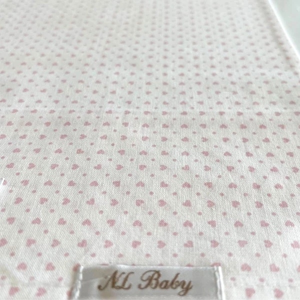 Наволочка NL Baby, 35х40 см, біло-рожевий (829/28396) - Pampik - 4