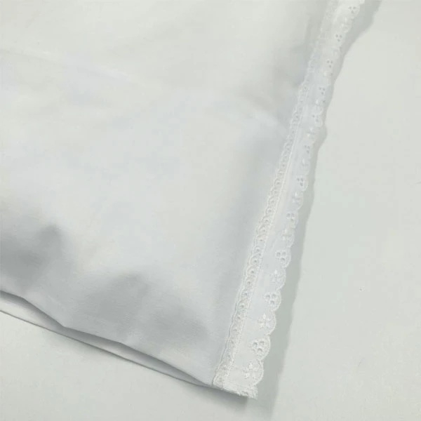 Наволочка NL Baby з мереживом, 35х40 см, білий (842/31949) - Pampik - 3