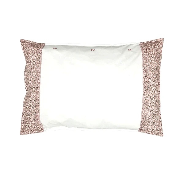 Комплект постельного белья NL Baby, 140х100 см, бело-розовый (867+842/37862) - Pampik - 2